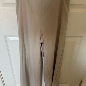 Beige High-Waisted Max Studio Trouser Pants In Excellent Condition size Small